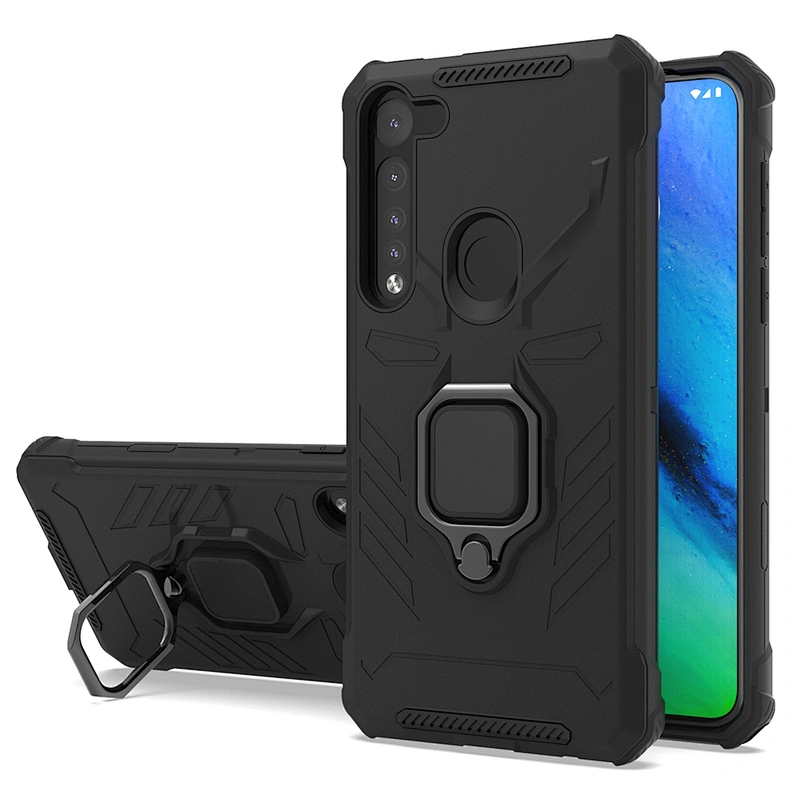 Manufacturing factory case cell phone cover with ring holder for Motorola G8 Power Lite Plus G Stylus
