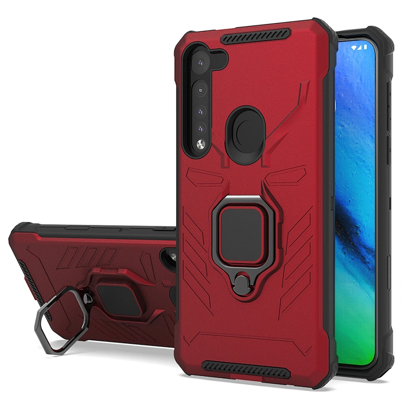 Manufacturing factory case cell phone cover with ring holder for Motorola G8 Power Lite Plus G Stylus