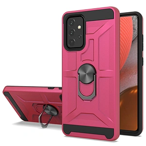 PC TPU Protection Mobile Accessories Ring Kickstand Cell Phone Case for Samsung A12 A32 A52 A72 A02S