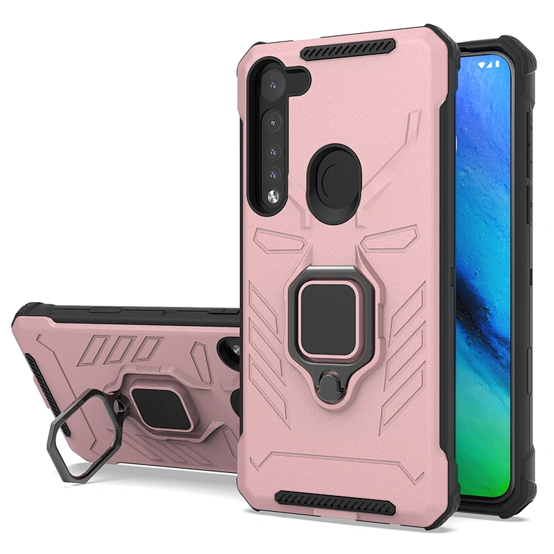 Manufacturing factory case cell phone cover with ring holder for Motorola G8 Power Lite Plus G Stylus