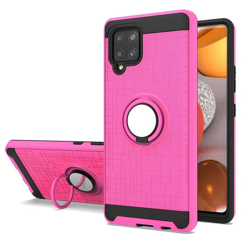 Kickstand Back Covers 360 Degree Holder Stander Ring Case For Samsung A42 5G A01 Core S30 Plus
