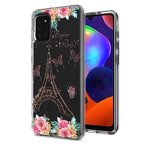 OEM Custom fashionable printed clear cell phone case back cover for Samsung M51 M31 S21 A02S