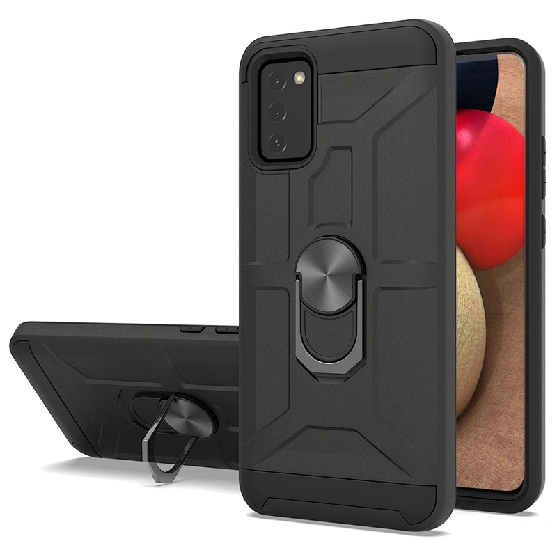 All models accept mobile phone case cover with 360 degree ring holder for Samsung A12 A32 A52 A72 A02S