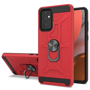 PC TPU Protection Mobile Accessories Ring Kickstand Cell Phone Case for Samsung A12 A32 A52 A72 A02S