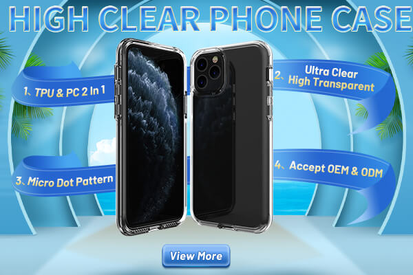 high clear phone case
