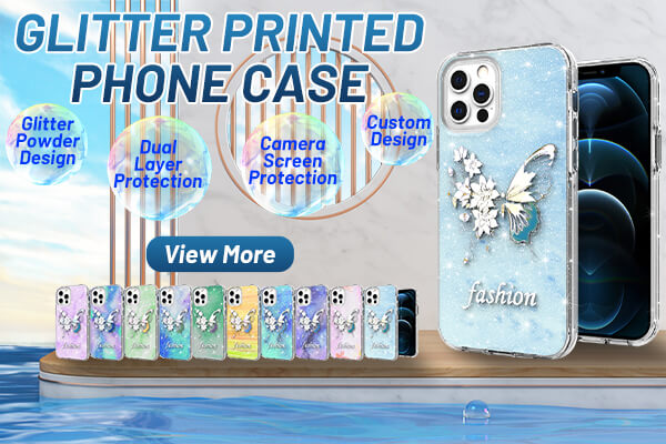 GLITTER PRINTED CASE