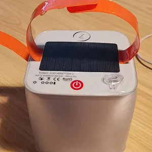 New Design energy saving Rechargeable Led Solar Inflatable Camping Lantern Lights By Solar Panel And Usb Charging inflatable LED lantern  solar inflatable lantern  USB charging inflatable lantern  solar LED lantern