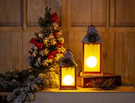 LED  plastic lantern