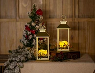 LED  plastic lantern