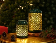 LED metal lantern