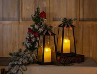 LED  plastic lantern