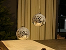 LED hanging glass ball