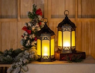 LED  plastic lantern