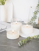 led candle glass light  led light