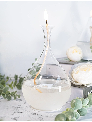 led candle glass light jelly light