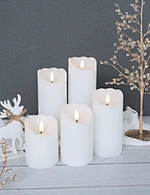 flickering flameless candles
