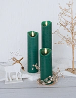 flickering candles