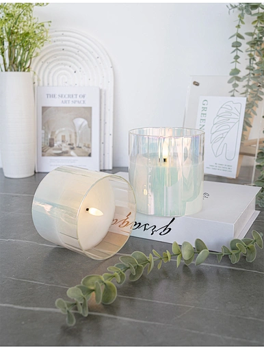 flameless wax candles