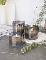 real wax flameless candles