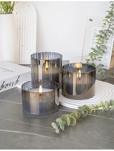 real wax flameless candles