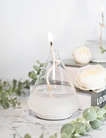 Flameless Flickering Jelly Glass Light