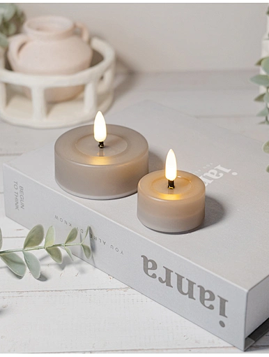 flickering flameless candles