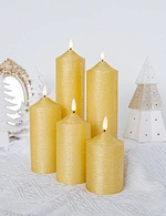 flickering candles