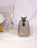 led candle glass light  led light