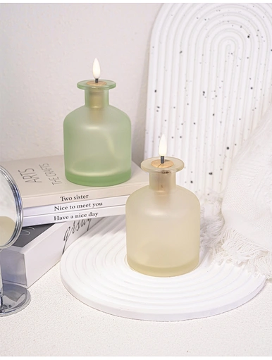 led candle glass light  led light