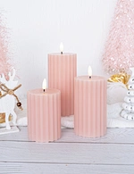 led wax candle light
