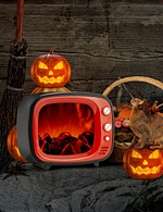 fireplace lights led