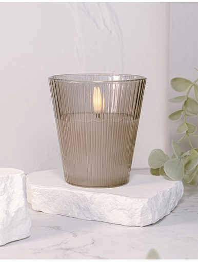 wax candle glass