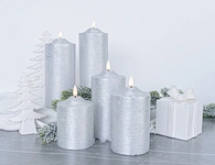 flickering flameless candles