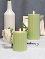 plastic light plastic candle LED candle