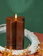 unique led wax candle