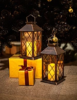 LED Outdoor Solar Plastic Lantern