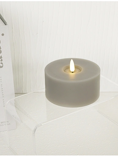flickering flameless candle