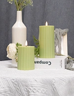plastic light plastic candle LED candle