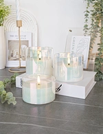 flameless candles wax