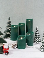 blue flame candles
