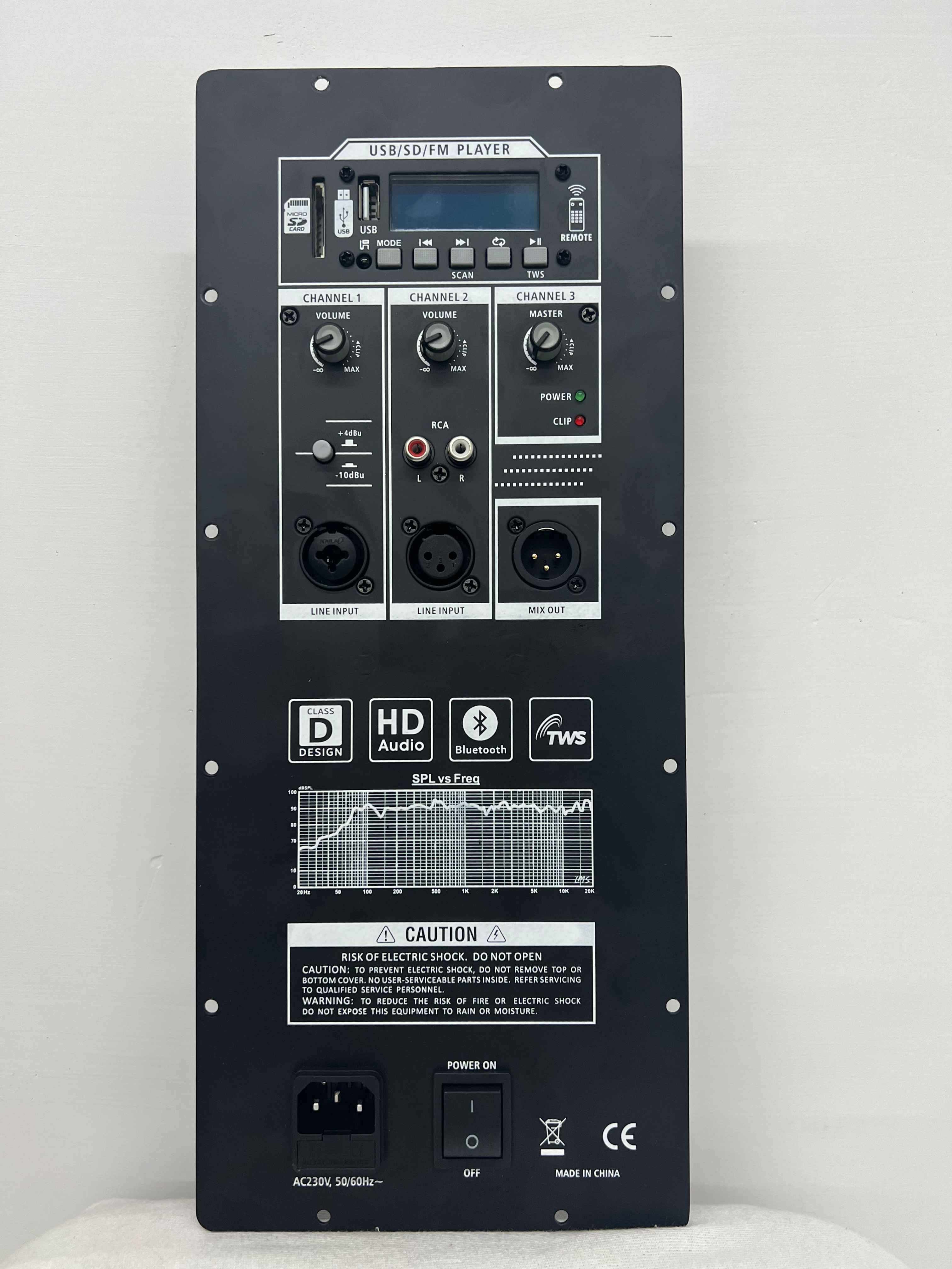 250/400W amplifier