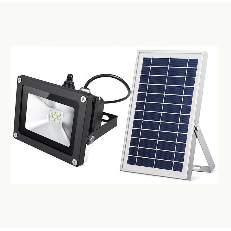 Flyinglighting Energy Saving 6w Outdoor Lamp Solar Led Flood Light With Smart On/off Switch Button