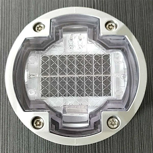 IP68 Aluminum High brightness Reflector LED Cat Eye Driveway Pavement Marker  Solar Road stud solar pavement marker Underground Traffic Light