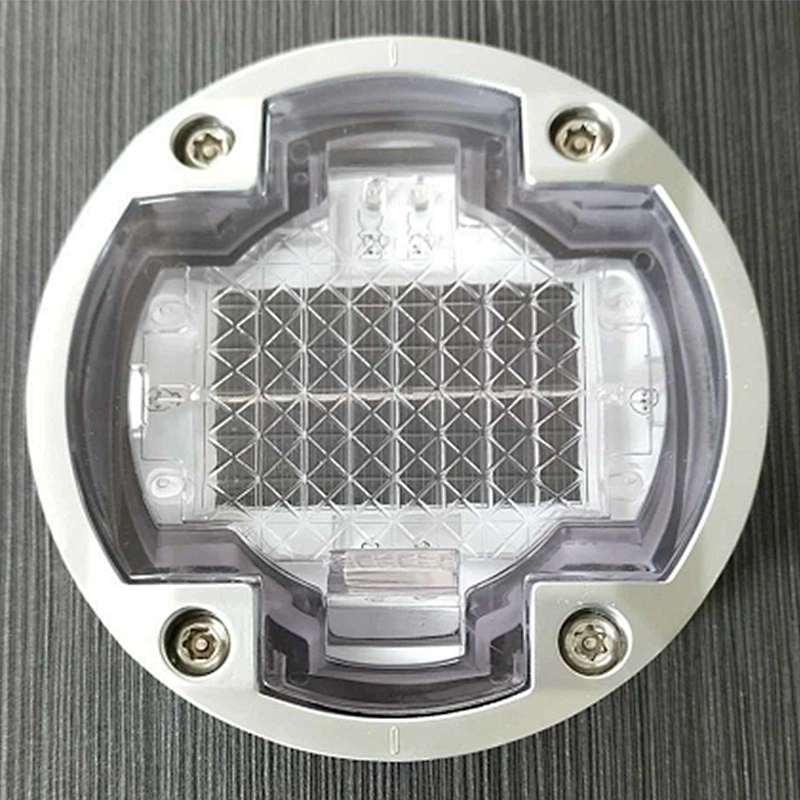 IP68 Aluminum High brightness Reflector LED Cat Eye Driveway Pavement Marker  Solar Road stud solar pavement marker Underground Traffic Light