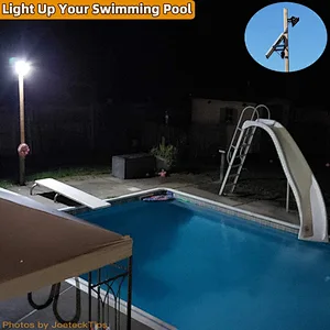 Solar Flood Lights Outdoor SunBonar Waterproof IP67 60LED Dusk to Dawn Solar Lights Outdoor Smart Remote Control Solar Powered Flood Light Solar Security Light for Yard Shed Pool Sign Barn Roof Garage