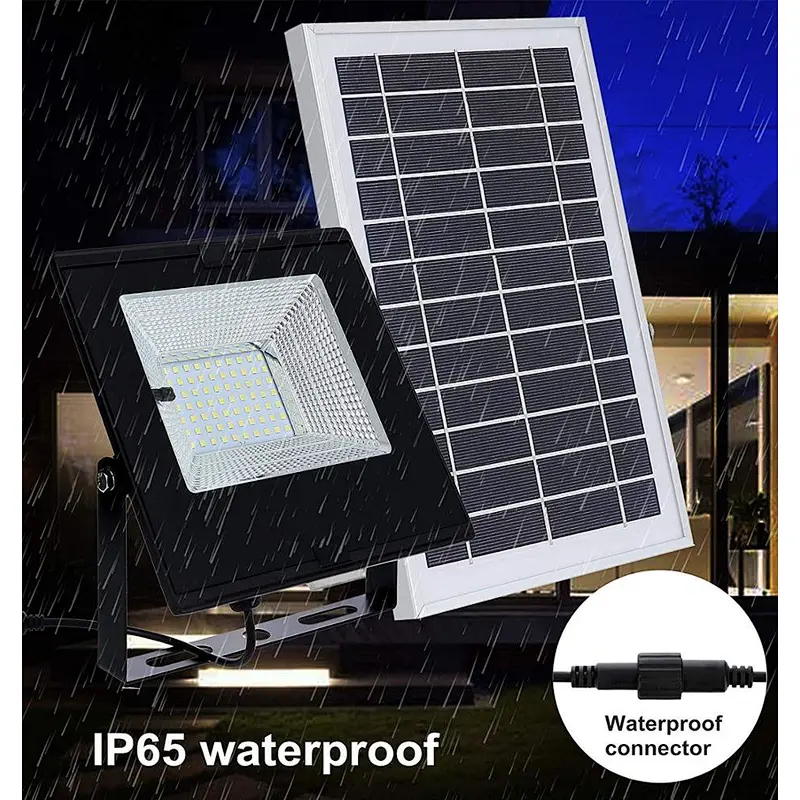 Sunbonar  garden solar flood light 30w with lithium battery