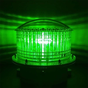 Sunbonar LED Solar powered led obstruction waterproof IP68 aviation flashing warning light