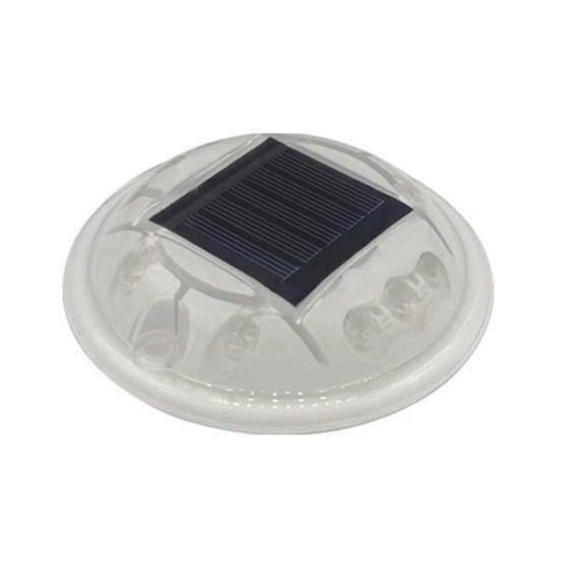 Sunbonar Band Pretty Round PC  IP68 Waterproof LED led solar  road studs for the pathway garage deck garden lighting