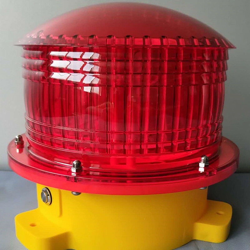 Sunbonar LED Solar powered led obstruction waterproof IP68 aviation flashing warning light