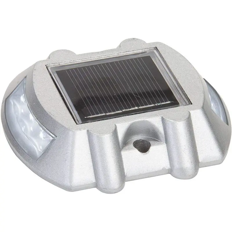 most common waterproof IP68 Solar Road Path Deck Dock Warning Lights